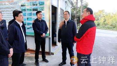 张勇调研磷石膏库环境风险隐患排查整治和331省道建设情况