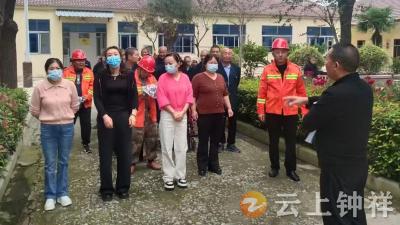 冷水镇农村福利院组织消防安全专项演练 筑牢院民安全防线