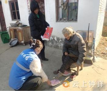 柴湖镇陈营村：慰问走访暖民心 网格联动传温情