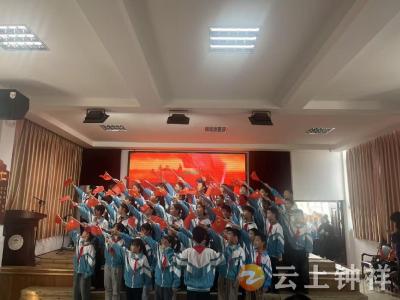 歌声嘹亮颂祖国 童心向党迎未来——石牌镇荆台小学成功举办唱红歌比赛