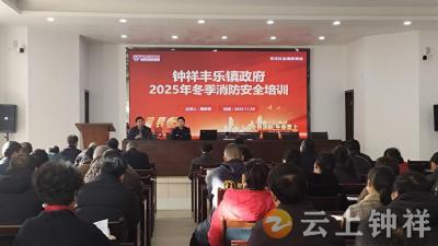丰乐镇举办冬季消防安全培训 筑牢岁末“防火墙”
