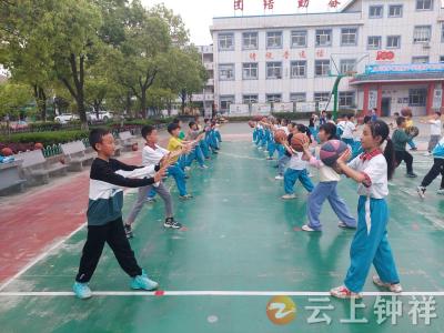 钟祥市承天小学：阳光大课间 活力满校园