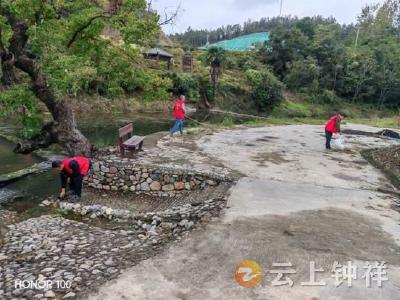 客店镇马咀村：村级河长在履职 河道清理焕新颜