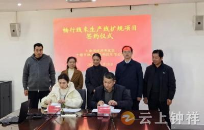 赋能汽车产业高质量发展畅行线束生产线扩规项目落户钟祥