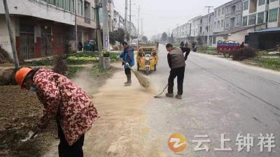 网格聚力焕新颜 洁净杨祠迎元旦