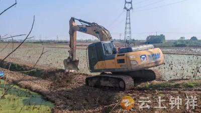 退垸还湖显成效！冷水镇下王家垱湖湖面连通工程完工