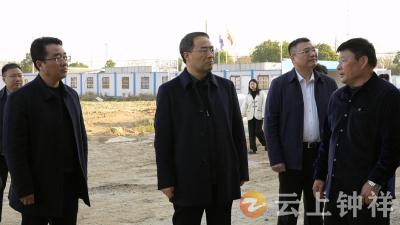 张勇调研重点项目建设时强调 强化全周期服务 推动项目早投产早见效