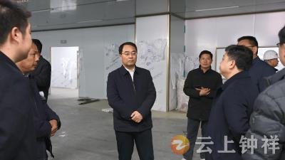 张勇调研城市道路建设规划与重点功能区推进