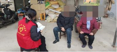 旧口镇走访关爱吸毒人员 温情帮扶守牢禁毒防线