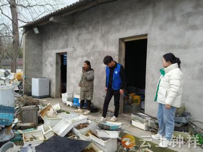 文集镇胡港村：网格织密安全网 护航元旦平安