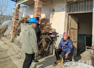 柴湖镇四新村：网格员入户排查 守护老人用电安全