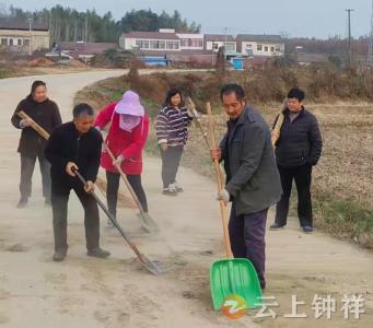 张集镇蔡岭村：网格联动齐发力 环境整治焕新颜