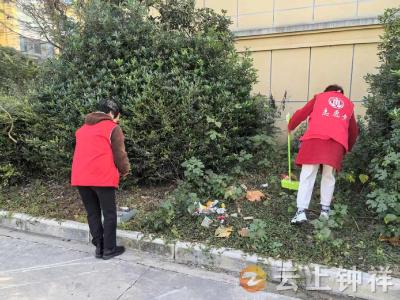 旧口镇：“清洁家园·志愿同行”共筑美丽宜居社区
