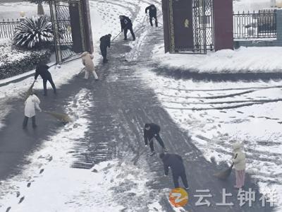 丰乐镇：以雪为令齐上阵 干群同心保畅通