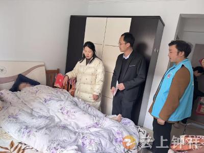 把温暖送到心坎上——皇庄街道子胥台社区“四看”活动兜牢严寒天气民生底线