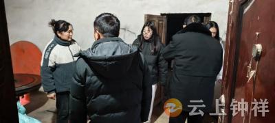 张集镇罗家庄村：寒冬送暖意 网格护平安