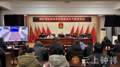 以“动”制“冻”护民平安——磷矿镇全力应对极端雨雪冰冻天气