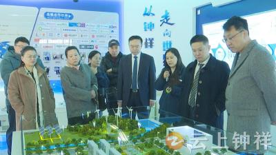 中国侨商联合会副会长邝远平一行来钟祥考察并开展公益捐赠活动