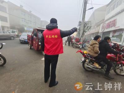 丰乐镇开展春节前交通安全宣传 护航平安返乡路