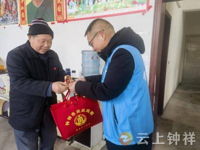 钟祥：新春送暖显真情 关怀入户护平安