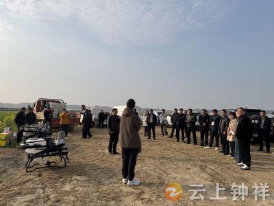 洋梓镇：抢抓农时忙春管 科技赋能保粮安