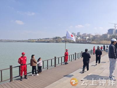 寿乡闹元宵 红会护平安——钟祥市红十字会水上救护队圆满完成元宵节文化惠民活动保障任务