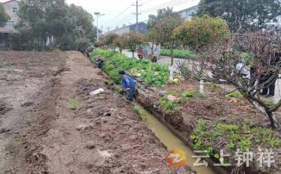 冷水镇百井村：干群同心清沟渠 抢抓农时助春耕
