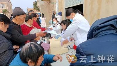 温峡口水库管理处：免费体检暖人心 健康护航夕阳红