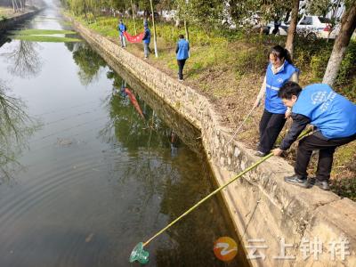 九里回族乡：“河小青”守护“水常清”