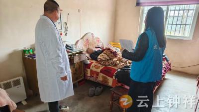 九里回族乡官庭畈村开展“情系残疾人·文明过清明”走访行动