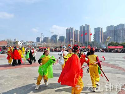 非遗薪火少年传 东桥海马舞闹元宵