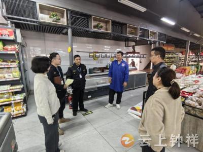 丰乐镇严查肉制品安全 守护群众“舌尖上的幸福”