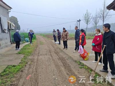 长寿镇张岗村：党群齐发力 洁净美家园