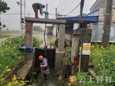 鲍岗村：网格员化身“清渠引水手” 疏通沟渠保春耕