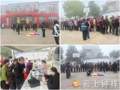 送健康进乡村——钟祥市急救中心联合长寿镇卫生院守护群众安康