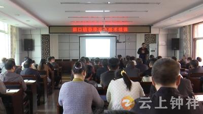 旧口镇开展农业技术专项培训 筑牢农产品质量安全防线