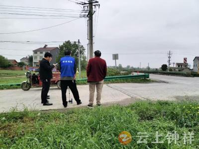 冷水镇鲍岗村：网格快速响应除隐患 筑牢道路安全“防护网”