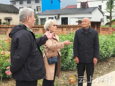 文集镇：知青返乡探故里 欢声笑语忆峥嵘