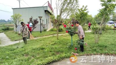 石牌镇桂竹村：动手扮靓乡村 清洁点亮家园