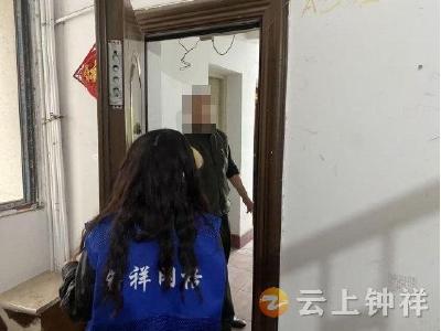 钟祥韩家街社区：巡查网格排除隐患 守护小区居民平安