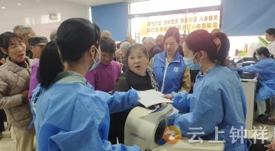 柴湖镇开展免费体检活动，网格护航居民健康