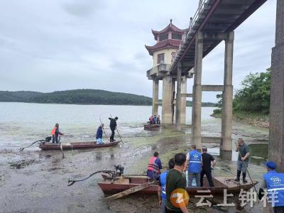 石门水库：清漂除淤护碧水 汛期整治保安全