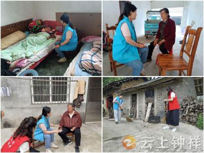 文集镇：情暖残障群体 入户关爱显担当