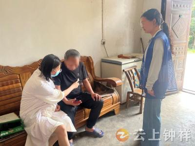 冷水镇松柏村开展失独家庭走访慰问活动