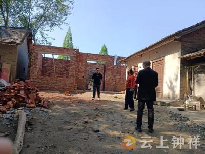文集镇开展农村建房领域安全生产专项排查