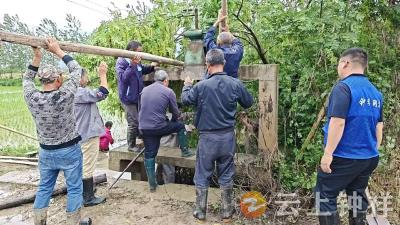 文集镇康集村：闻“汛”而动 排涝保民生