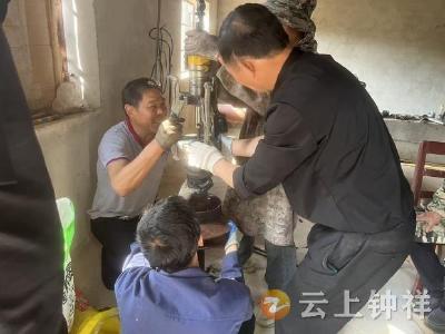 张集镇宗湾村：网格员抢修故障水泵 筑牢灌溉民生屏障