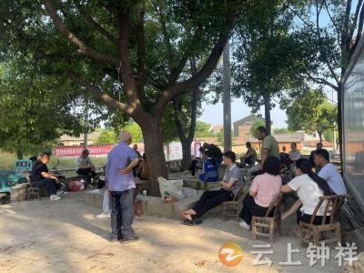 冷水镇松柏村：党建引领践初心 防汛抗旱护民生