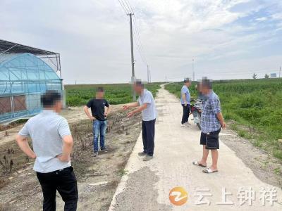 胡集镇转斗社区：田界纠纷巧化解 邻里和睦暖人心