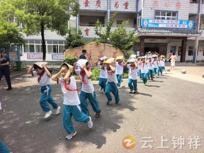 钟祥市开展地震应急演练 筑牢校园安全防线